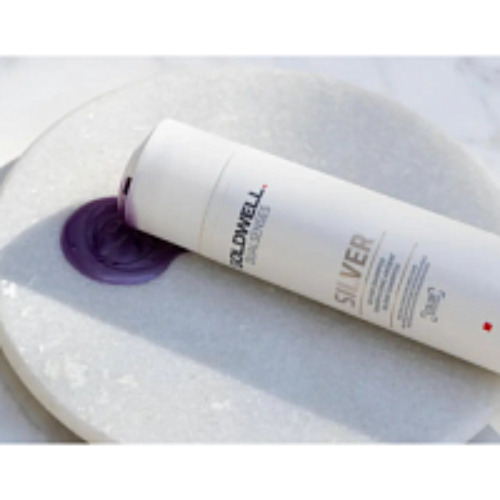 картинка Корректирующий шампунь для седых и светлых волос