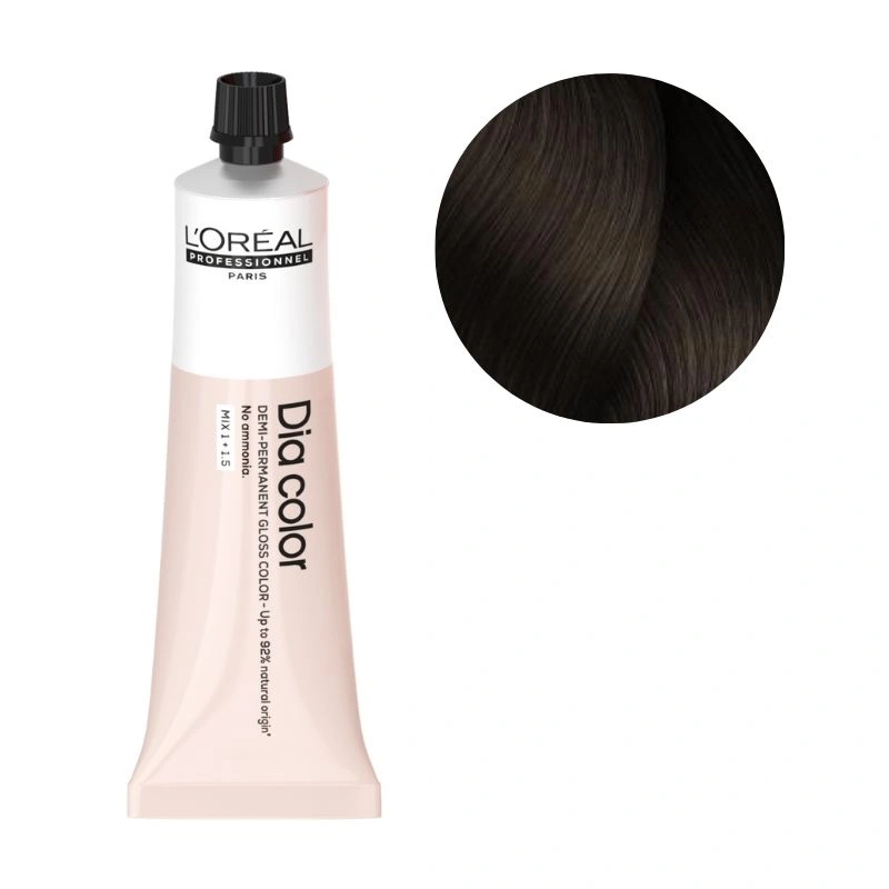 картинка Краска для волос - Loreal Dia Color 6.8 Темный блондин мокка