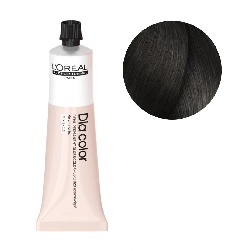 картинка Краска для волос - Loreal Dia Color 6.12 Темный блондин пепельно-перламутровый 