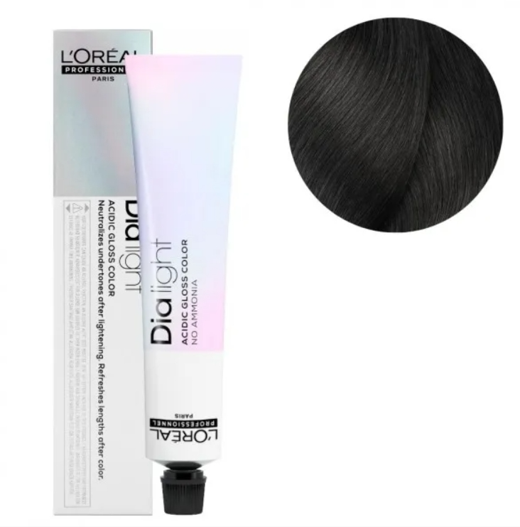картинка Loreal Dia Light Краска для волос - 4 - Шатен