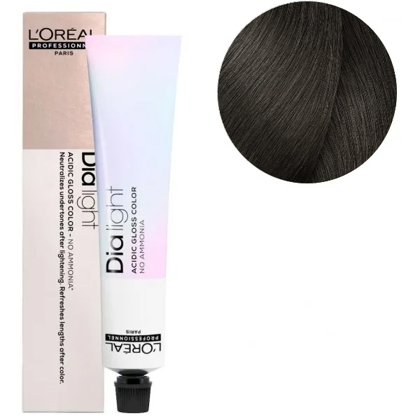 картинка  Loreal Dia Light Краска для волос - 5.4 - Светлый шатен медный