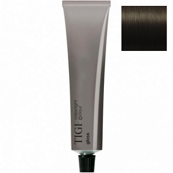 картинка Тонирующая Крем-Краска - Tigi Copyright Сolour Gloss 3/0 - темно-коричневый натуральный