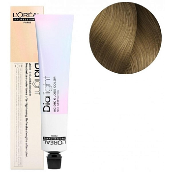 картинка Loreal Dia Light Краска для волос 8.3 - Светлый блондин золотистый