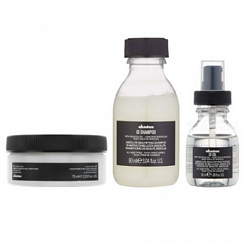 картинка Набор (Шампунь 90ml; Кондиционер 75ml; Масло 50ml)