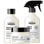 Loreal Metal Detox - Линия для восстановления при окрашивании (сокращение ломкости на 87%)